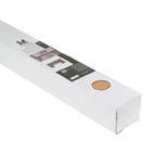 Cabeceira Ripada de Madeira MDF 2,40x1,35m Freijó Moldurama