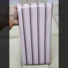 Cabeceira Ripada Estofada 20x40 Rosa Bebê