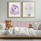 Cabeceira Ripada Estofada 20x40 Rosa Bebê