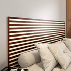 Cabeceira Ripada Madre - King - Nogal E Off White