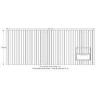 Cabeceira Ripada Maracá King Com 1 Mesa De Cabeceira Curva Bu