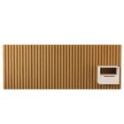 Cabeceira Ripada Maracá King Com 1 Mesa De Cabeceira Jatobá P