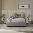 Cabeceira Ripada Queen Size Off White Laranjeiras Linea Brasil