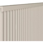 Cabeceira Ripada Queen Size Off White Laranjeiras Linea Brasil