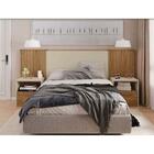 Cabeceira Ripada Regulável Para Casal Queen King Buriti Off W