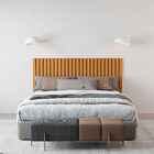 Cabeceira Ripado Maracá 162cm Para Cama De Casal/queen Nature