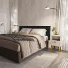 Cabeceira Ripado Modular 5 Caixas Ubatuba Cama King Linea Bra