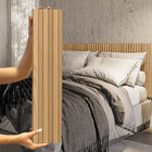 Cabeceira Ripado Modular 7 Caixas Atalaia Cama King Linea Bra