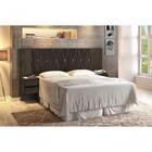 Cabeceira Roger Regulável Nogal E Marrom