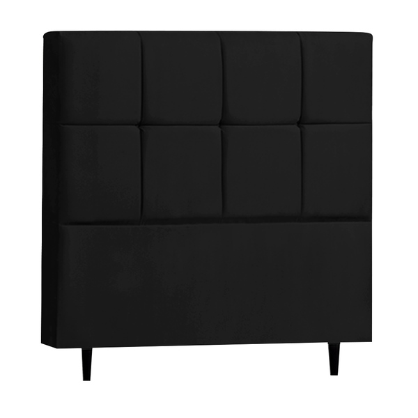 Cabeceira Roma Para Cama Box Casal 140 Cm Suede - D'rossi - P