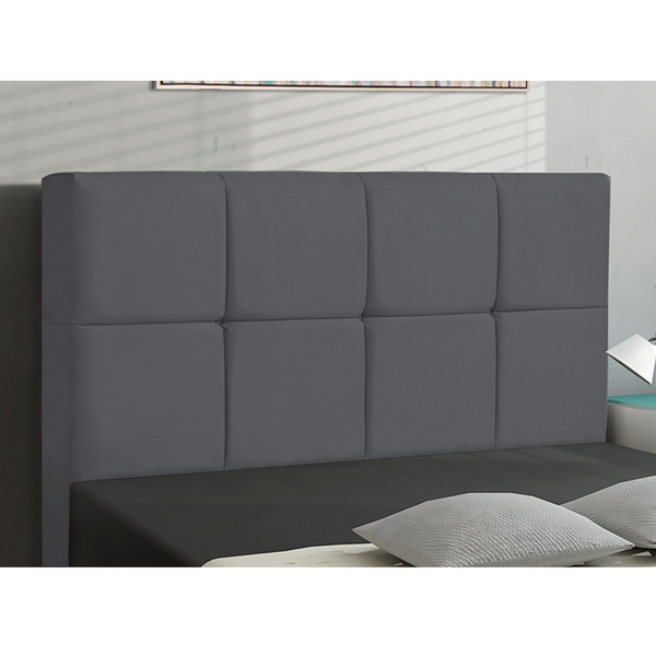 Cabeceira Roma Para Cama Box Queen 160 Cm Suede I02 - D'rossi