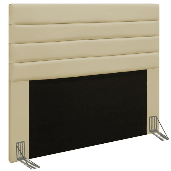 Cabeceira Rubi Para Cama Box King 195 Cm Corino - D'rossi - B