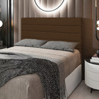 Cabeceira Rubi Para Cama Box Queen 160 Cm Corino - D'rossi -