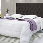 Cabeceira Rúbia Sued Chocolate 200 Cm