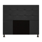 Cabeceira Safira Para Cama Box Queen 160 Cm Linho Grafite - D