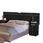 Cabeceira Saphira Box Casal Regulável Preto
