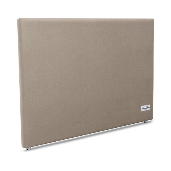 Cabeceira Sena Linho Bege King (12x188x125) - Revestida Em Li