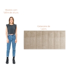 Cabeceira Sevila Babus Casal Estofadas Em Linho