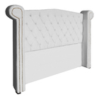 Cabeceira Sienna Luxo Suede Cores - Ds Estofados - King - Bra