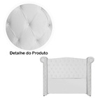 Cabeceira Sienna Luxo Suede Cores - Ds Estofados - King - Bra