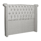 Cabeceira Sienna Para Cama Box Linho Cores - Ds Estofados - K