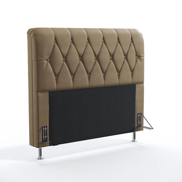 Cabeceira Sirius 195 King Sued Capuccino Aradecor