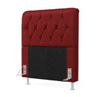 Cabeceira Sirius 90 / N-033 Veludo Vermelho