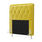 Cabeceira Sirius 90 / N-035 Veludo Amarelo
