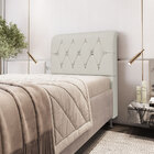 Cabeceira Sirus 90 Premium / A-017 Couro Artificial Bege