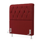 Cabeceira Sirus 90 Premium / N-033 Veludo Vermelho
