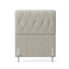 Cabeceira Sirus 90 Premium / N-037 Bouclê Off White