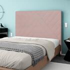 Cabeceira Sky Plus Casal 1400mm Veludo Rose - Simbal