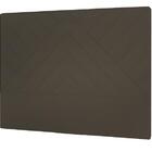 Cabeceira Sky Plus Solteiro 900mm Veludo Cacau - Simbal