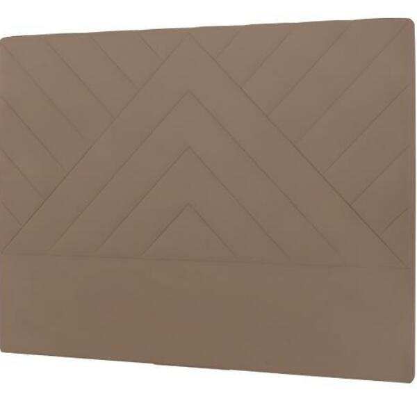 Cabeceira Sky Plus Viúva 1000mm Suede Bege - Simbal