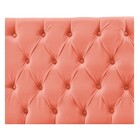 Cabeceira Sofia 140 Cm Casal Suede Coral - Amarena Móveis