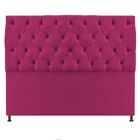 Cabeceira Sofia 140 Cm Casal Suede Pink - Amarena Móveis