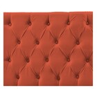 Cabeceira Sofia 160 Cm Queen Size Suede Terracota - Amarena M