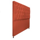 Cabeceira Sofia 160 Cm Queen Size Suede Terracota - Amarena M
