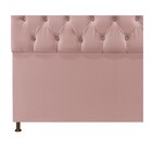 Cabeceira Sofia 195 Cm King Size Suede Rosê - Amarena Móveis