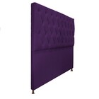 Cabeceira Sofia 195 Cm King Size Suede Roxo - Amarena Móveis
