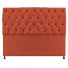 Cabeceira Sofia 195 Cm King Size Suede Terracota - Amarena Mó