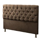 Cabeceira Sofia Casal 140 Cm Suede - Quarto Casal - Cama Box