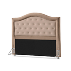 Cabeceira Solteir Atlanta Botonê 0,88 Bege