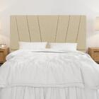 Cabeceira Solteiro 0,90m Milão Linho Dourado Dal Poz Estofados