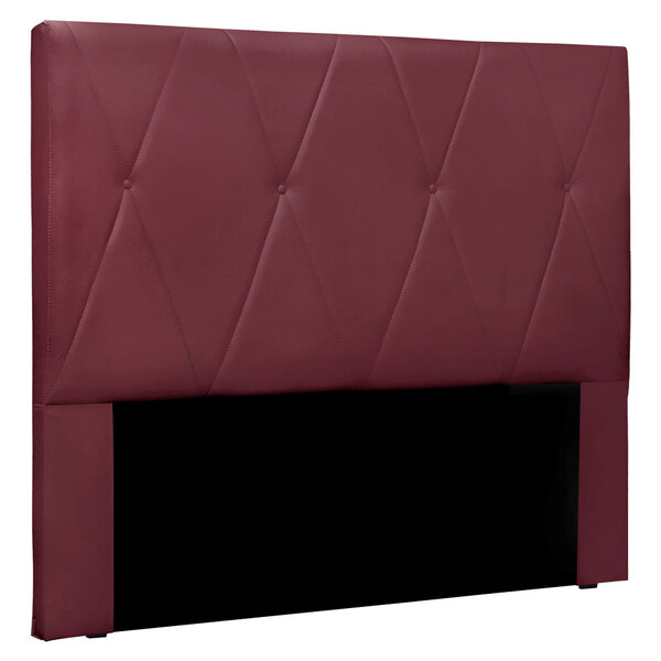 Cabeceira Solteiro 0 90m Aquilla Veludo Vinho - Pallazio