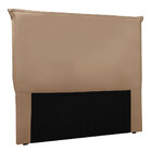 Cabeceira Solteiro 0 90m Barcelona Suede Bege - Pallazio