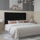 Cabeceira Solteiro 0 90m Berlim Corano - Pallazio - Preto