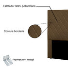 Cabeceira Solteiro 0 90m Córdoba Suede - Pallazio - Caramelo