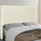 Cabeceira Solteiro 0 90m Esmeralda Linho Pérola - Pallazio