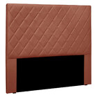 Cabeceira Solteiro 0 90m Esmeralda Veludo - Pallazio - Cobre